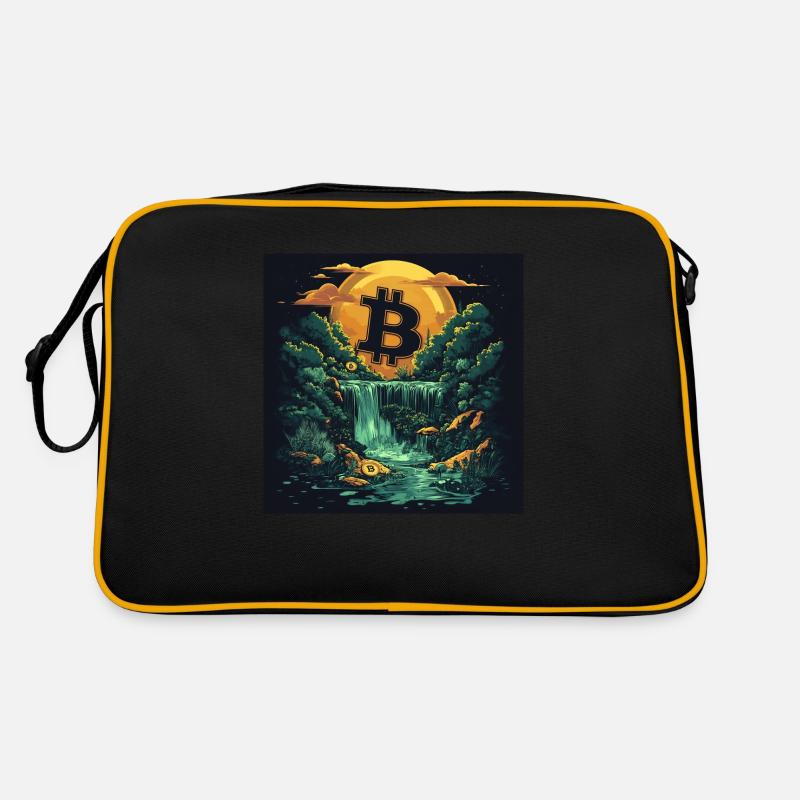 Bitcoin Retro Tasche