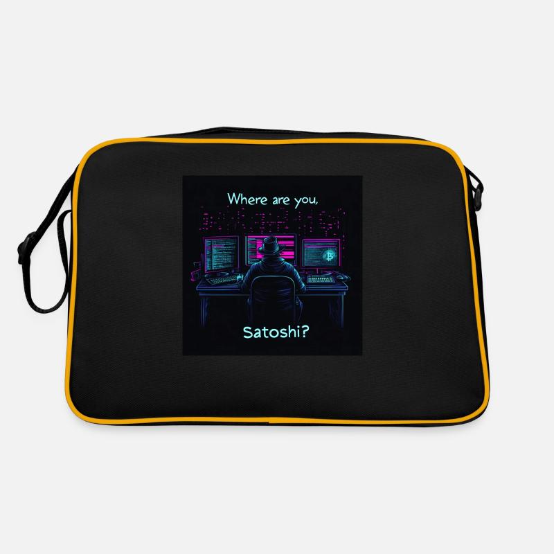 Bitcoin Retro Tasche