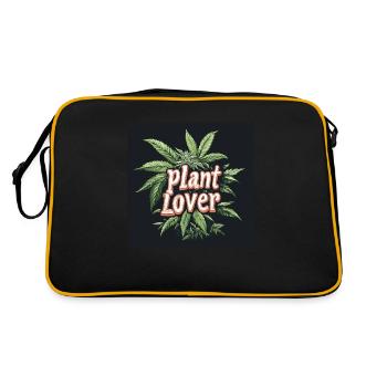Amateur de canabis - Sac Retro - noir/or - Dos