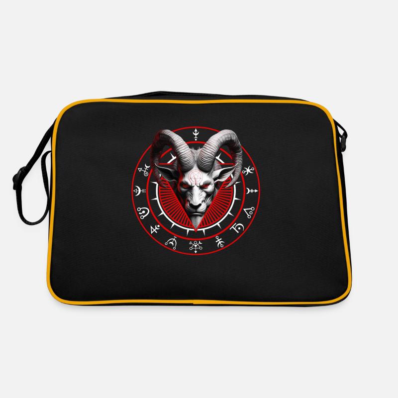 Baphomet Sorcery Retro Tasche