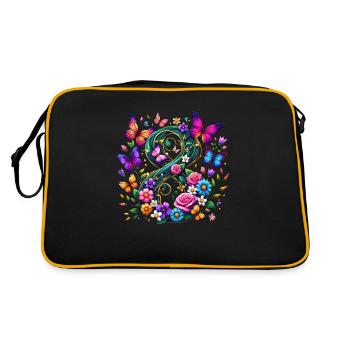 Women's Day 8 March Together for Strength & Freedom - Retro Bag - black/gold - Back