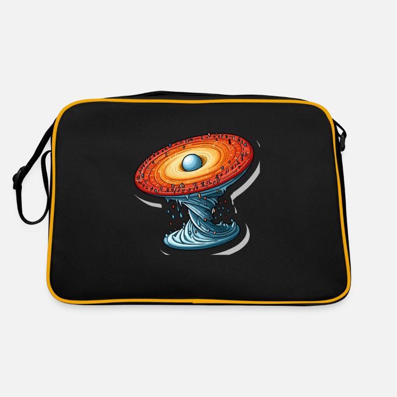Mathematical Rotating Universe Retro Bag