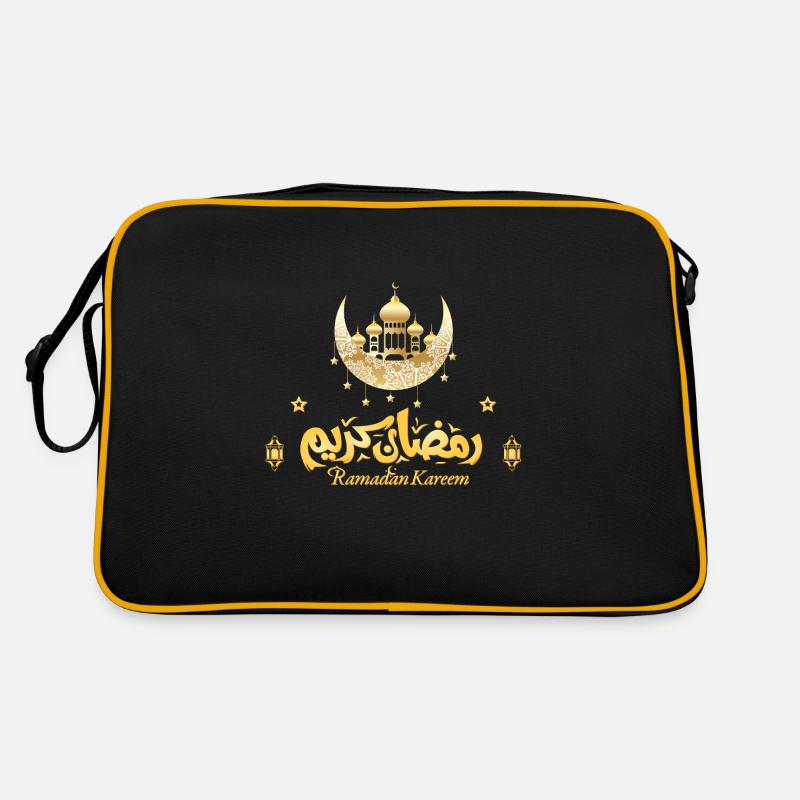 Ramadan Moubarak Sac Retro