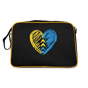 Schéma du syndrome de Down de l’anse cardiaque - Sac Retro - noir/or - Dos