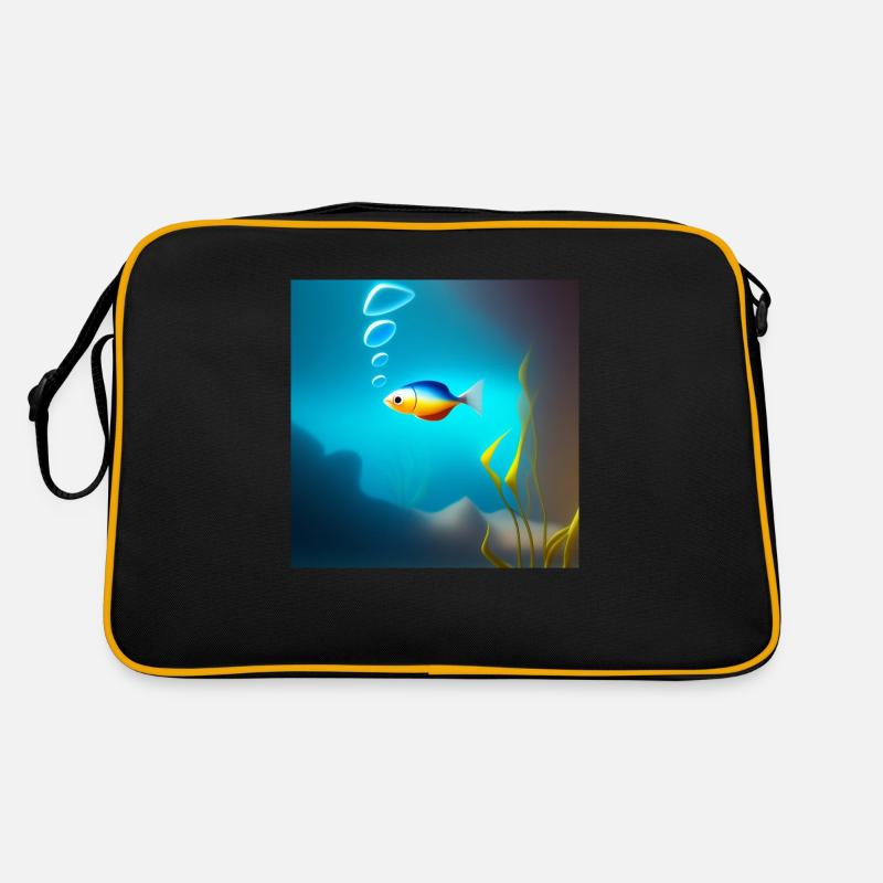 Fisch Retro Tasche