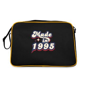 Made in 1995 Retro - Retro Bag - black/gold - Back