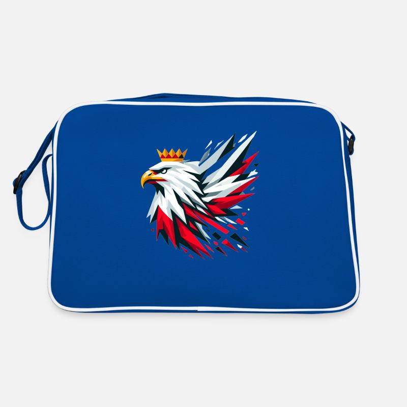 Poland Polska Eagle Flag Flag Geometry Gift Retro Bag