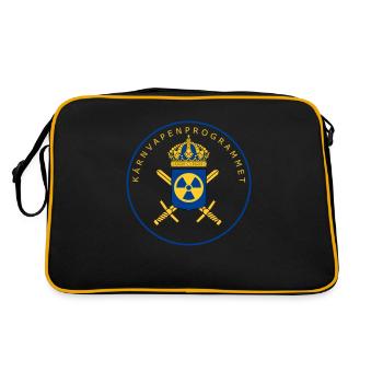 The Swedish Nuclear Weapons Programme - Retro Bag - black/gold - Back