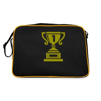 Coupe 1 - Sac Retro - noir/or - Dos
