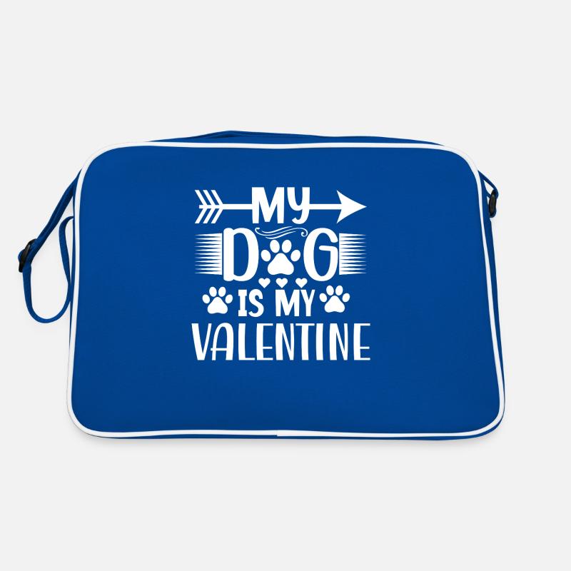 Cadeau de la Saint-Valentin disant Animaux de compagnie Amour du chien Sac Retro