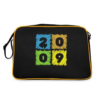16th Birthday Andy's Patches 2009 - Retro Bag - black/gold - Back