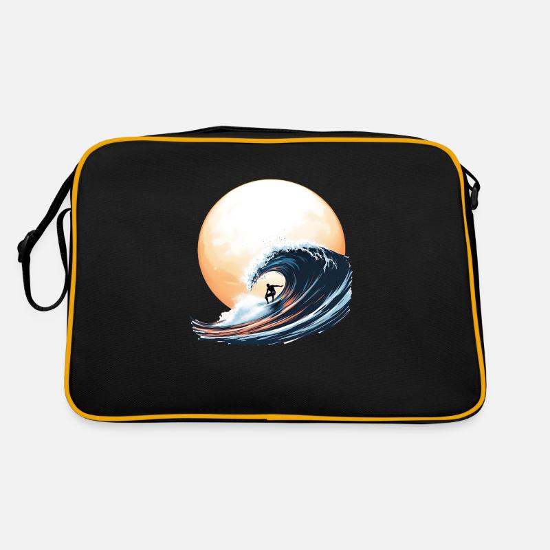 Surfer au soleil Sac Retro