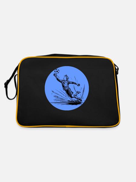 Goalkeeper - Retro Bag - black/gold - Back