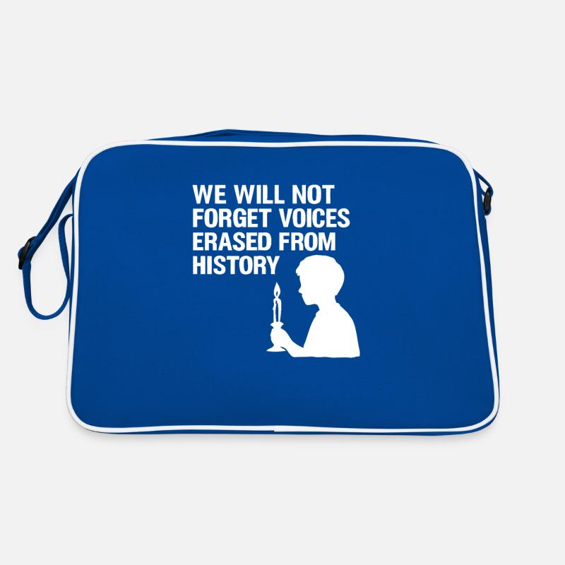 We will not forget voices Retro Tasche