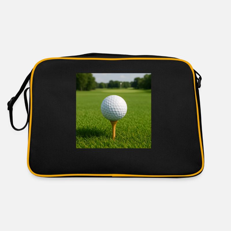 Sport - Golf, balle de golf sur le tee Sac Retro