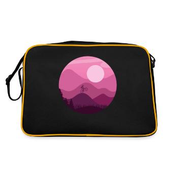 Mountain Biker - Retro Bag - black/gold - Back