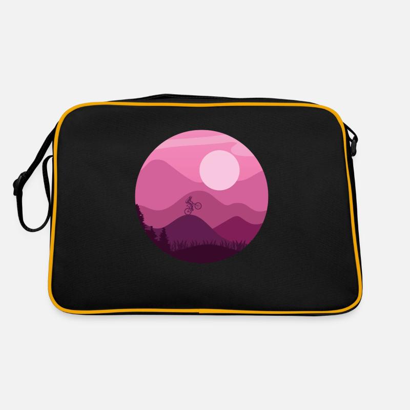 Cycliste de montagnes Sac Retro