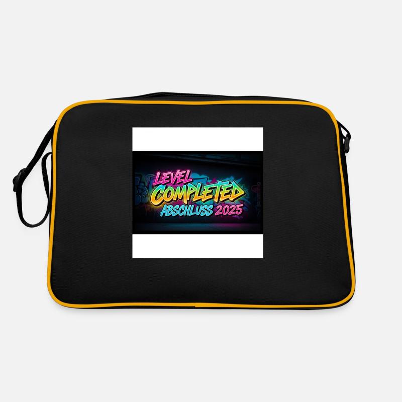 Stylisches Abschluss 2025 Design – Perfekt Retro Tasche