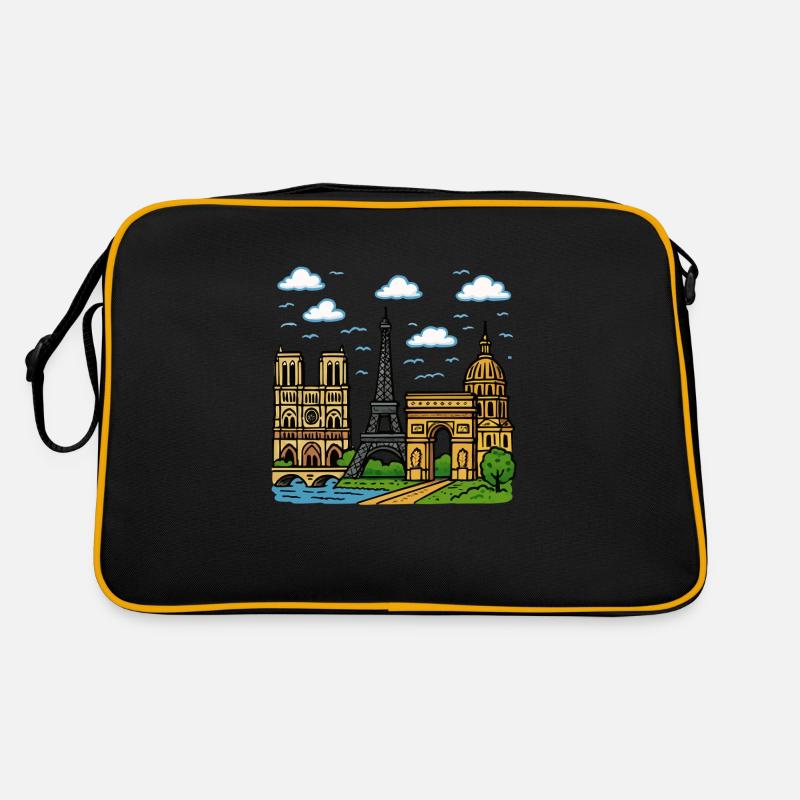 Paris City Retro Bag