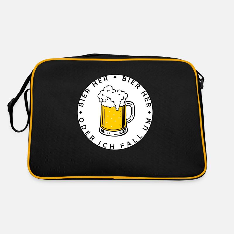 Bees here - Oder ich fall um! Retro Bag