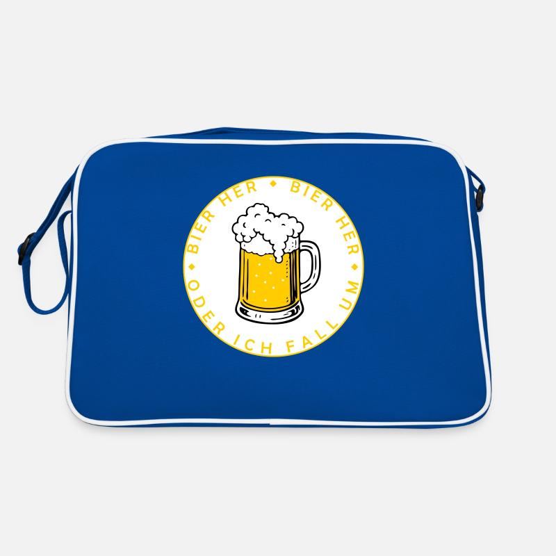 Bees here - Oder ich fall um! Retro Bag