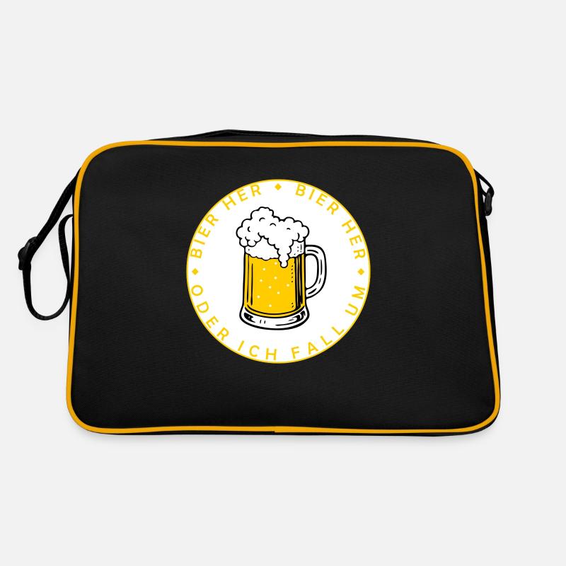 Les abeilles ici - Oder ich fall um ! Sac Retro