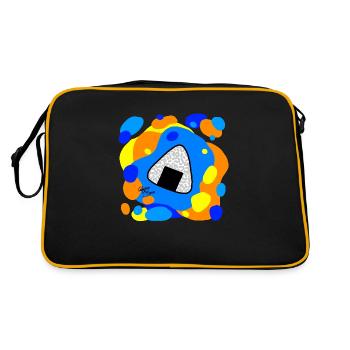 Onigiri - Calypso Blous - Sac Retro - noir/or - Dos