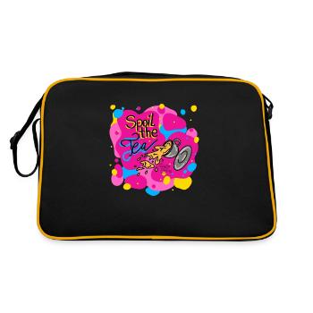 Gâter le thé - Calypso Blous - Sac Retro - noir/or - Dos