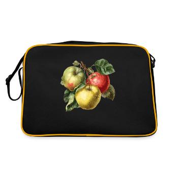 Pomme - Sac Retro - noir/or - Dos