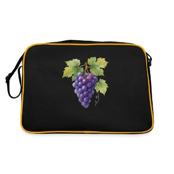 raisins - Sac Retro - noir/or - Dos