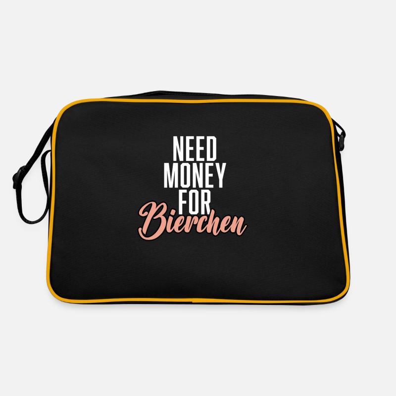 Need Money For Bierchen Retro Tasche