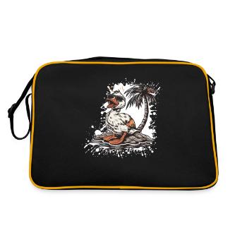 Vacances d’été au canard - Sac Retro - noir/or - Dos
