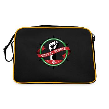 Euskal Herria - Sac Retro - noir/or - Dos
