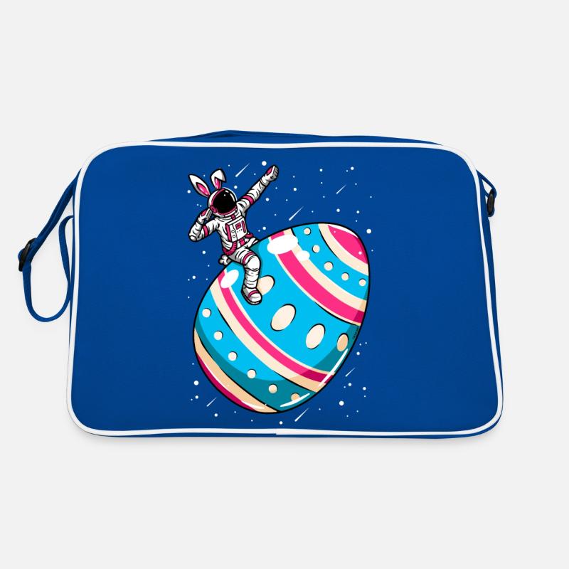 Astronaut - space easter egg Retro Bag