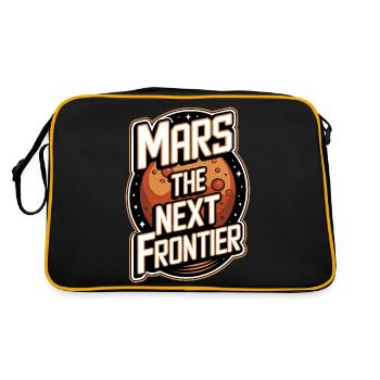 Mars Planète Planète Système Solaire - Sac Retro - noir/or - Dos