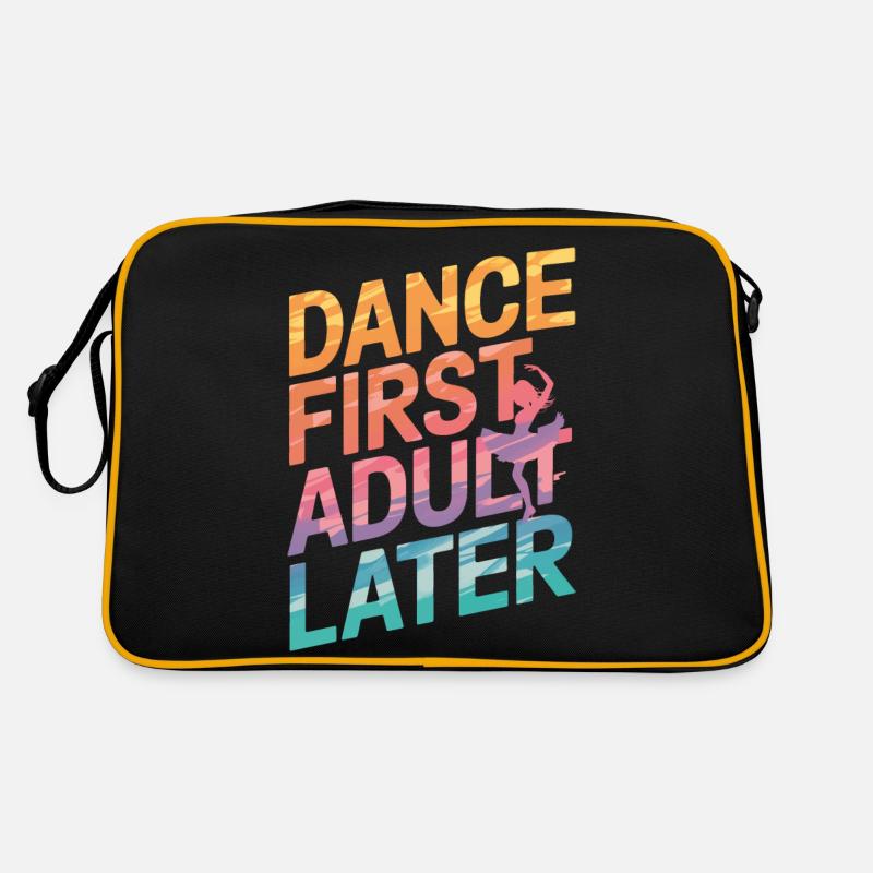 Tanzen Tänzer Tanzen Retro Tasche