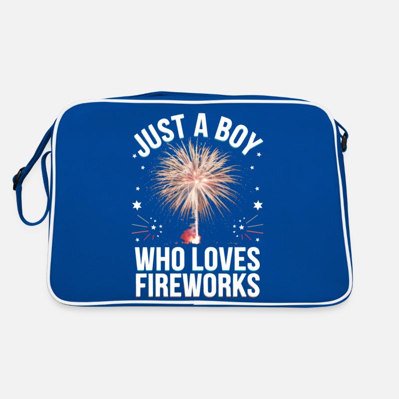 Pyrotechnics Fireworks Pyrotechnics Retro Bag