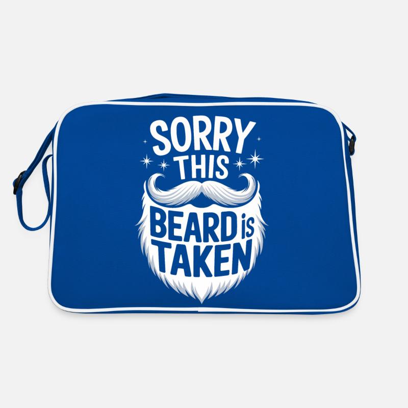 Beard Mustache Bearded Men Retro Bag