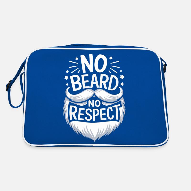 Beard Mustache Bearded Men Retro Bag