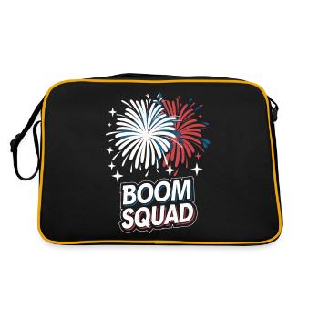 Pyrotechnics Fireworks Pyrotechnics - Retro Bag - black/gold - Back