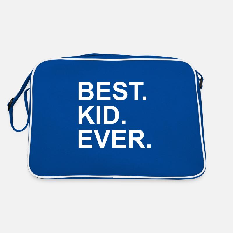 BEST KID EVER - bestes Kind- Mädchen- Junge Retro Tasche