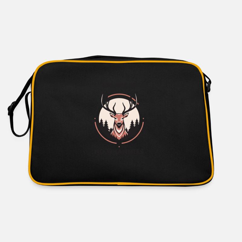 Hirschjäger Einzigartige Jagd Retro Tasche