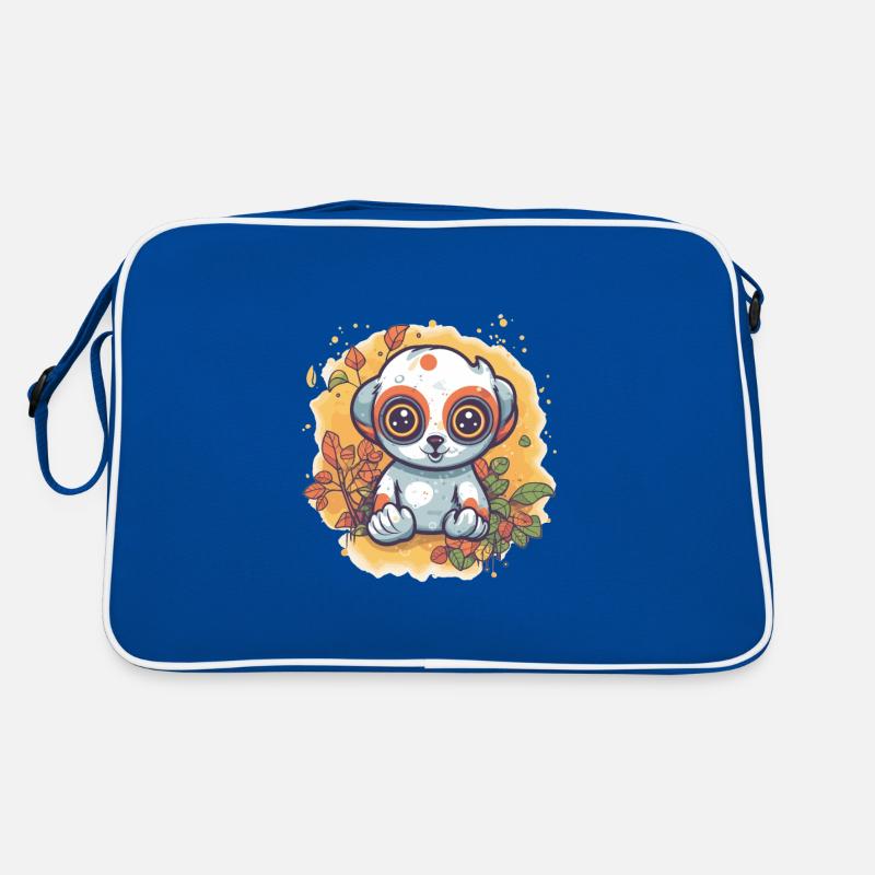 Mignon Anime Style Lent Loris Kawaii Sac Retro