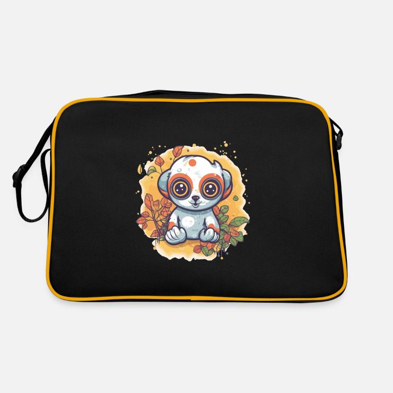 Cute Anime Style Slow Loris Kawaii Retro Bag