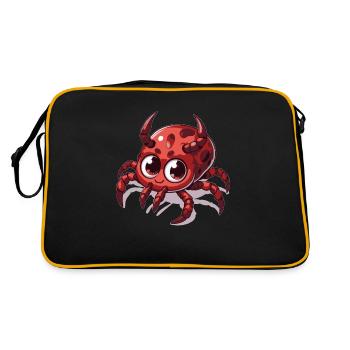 Tick - Retro Bag - black/gold - Back