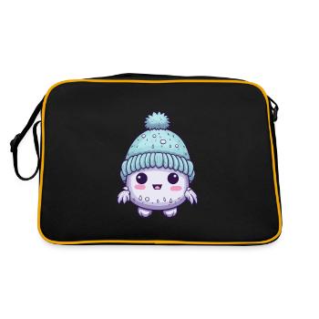 Cold Winter Virus Comic - Retro Bag - black/gold - Back