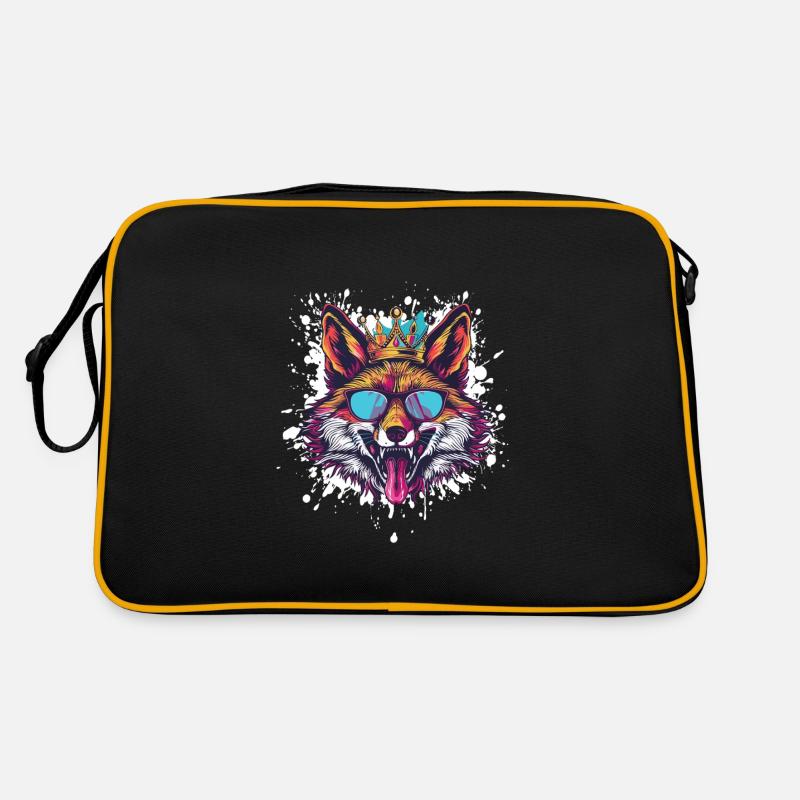 Renard drôle Sac Retro