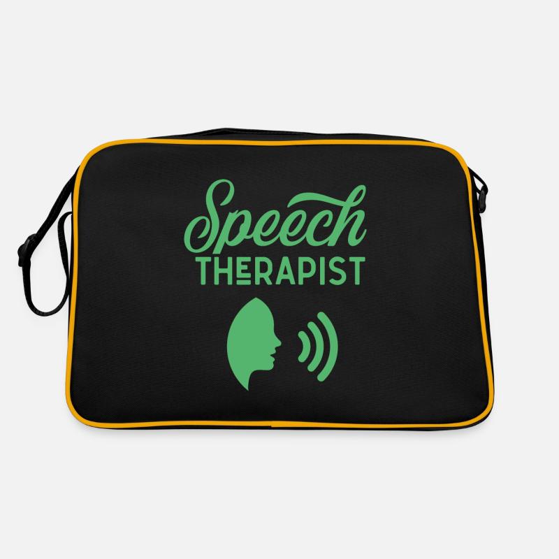 Speech therapist Speech therapist Speech therapy Speech therapy Retro Bag