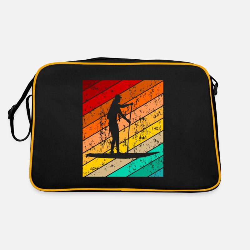 Stand Up Paddling Board SUP Paddeln Retro Tasche