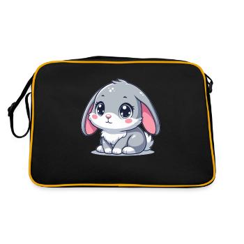 Baby Rabbit - Retro Bag - black/gold - Back